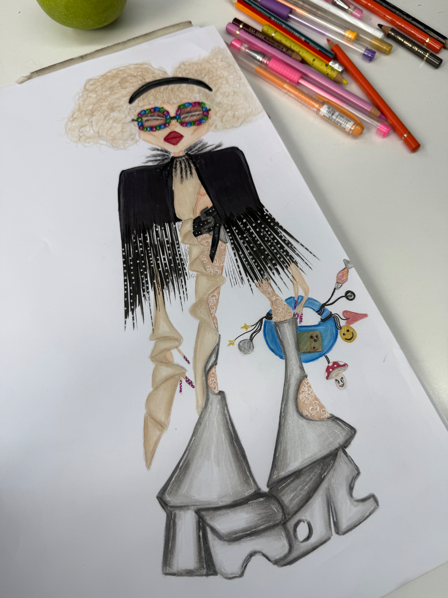 Student illustration — second year 11