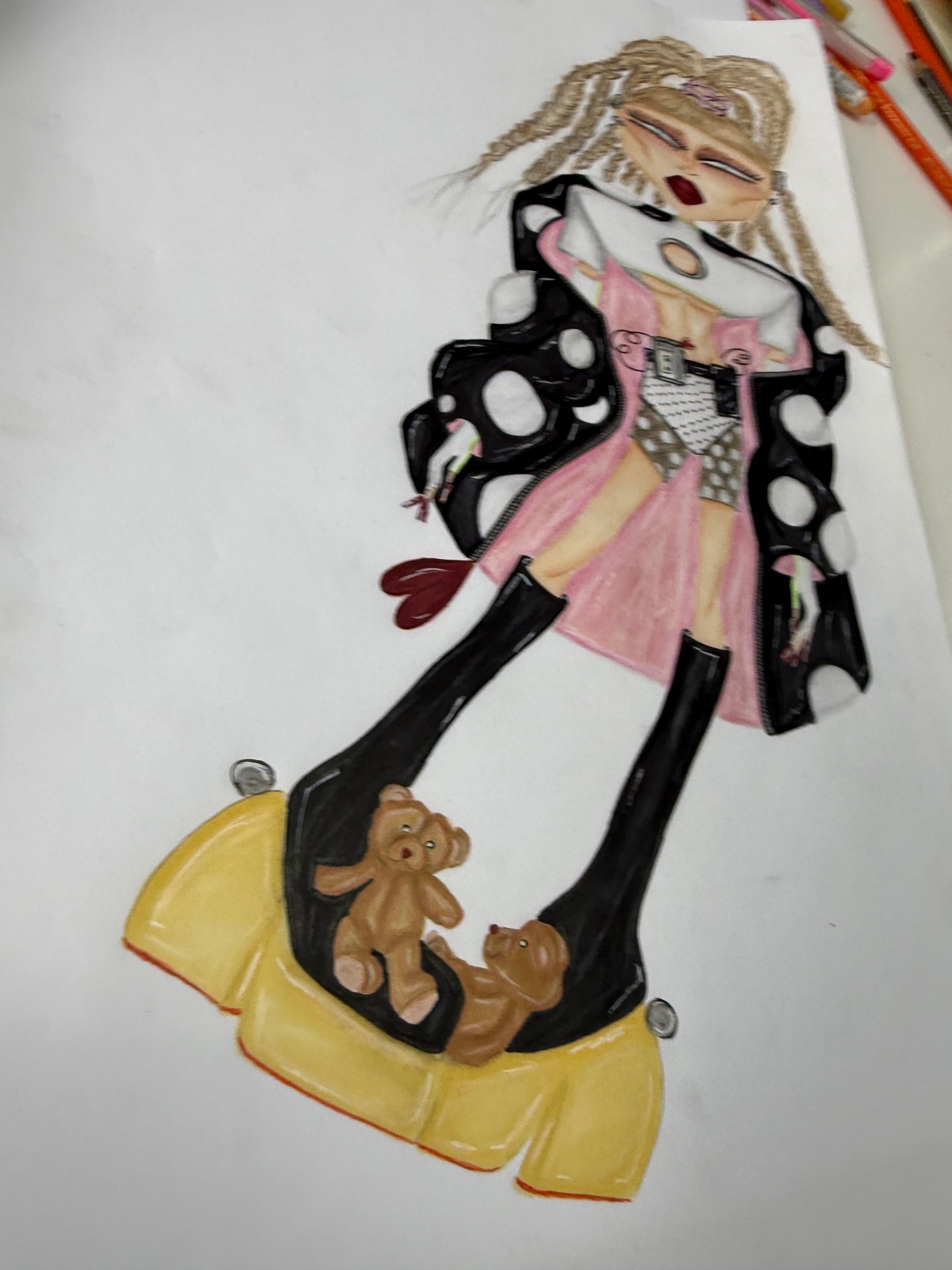 Student illustration — second year 10