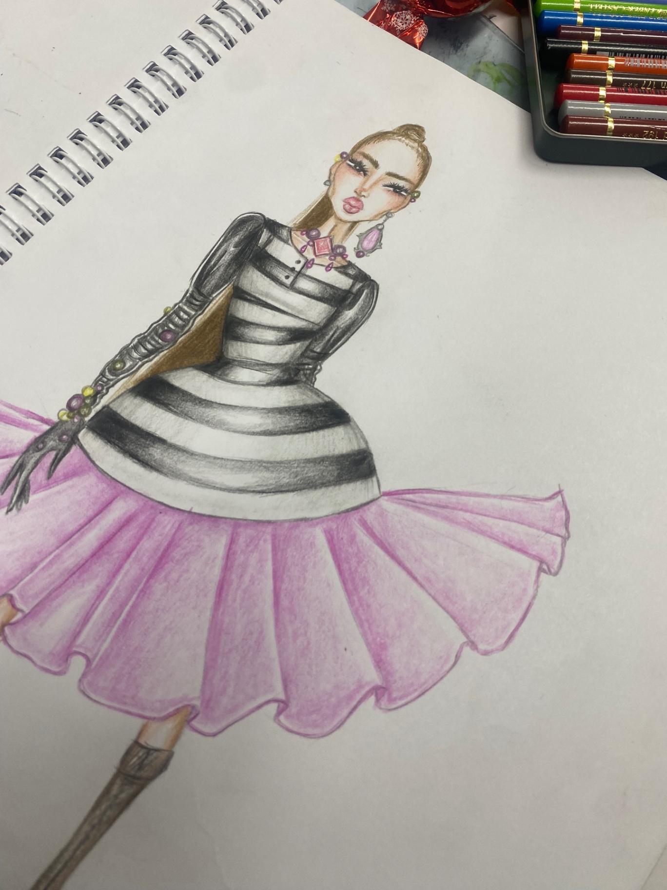 Student illustration — first year 7