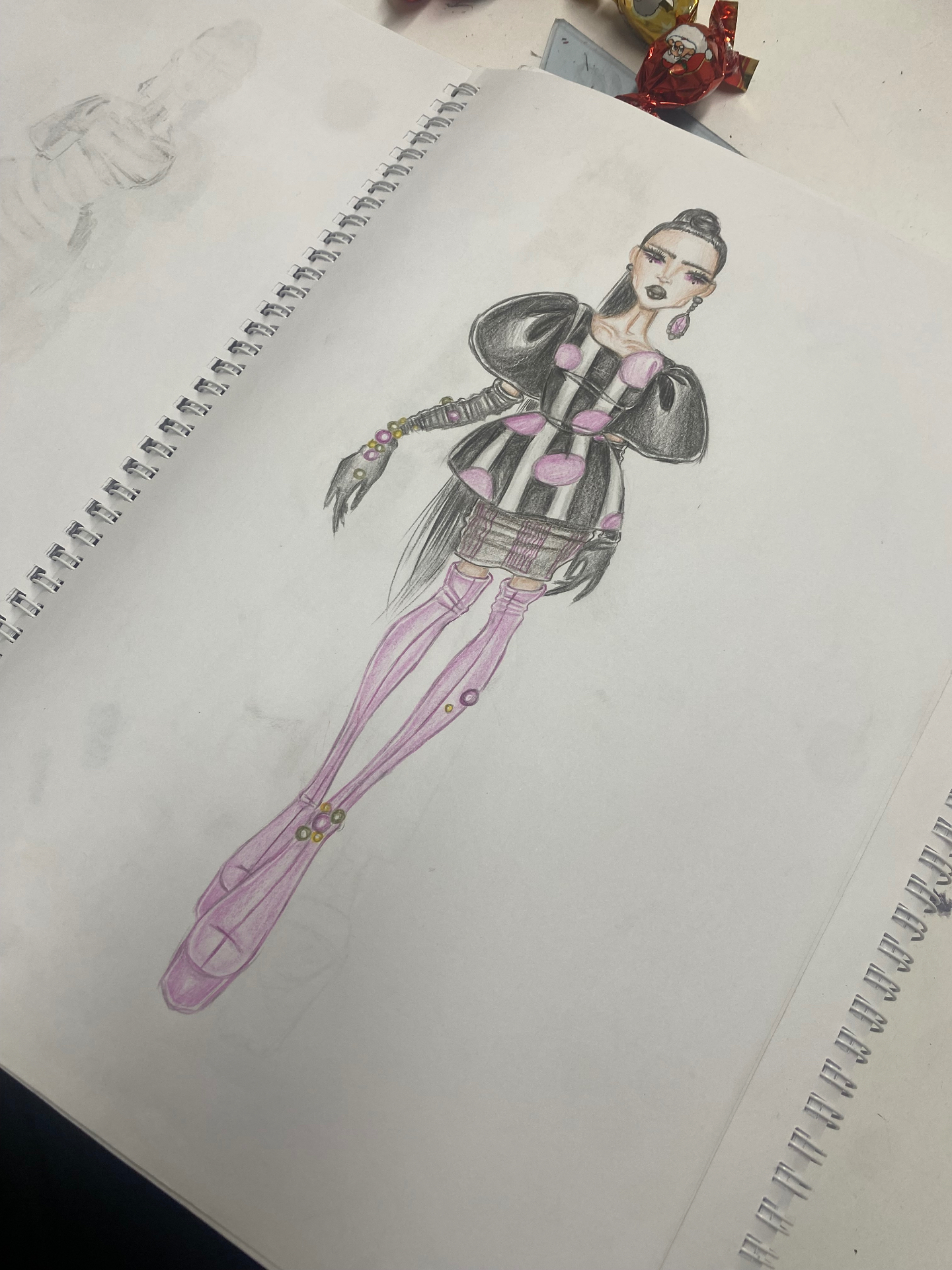 Student illustration — first year 6