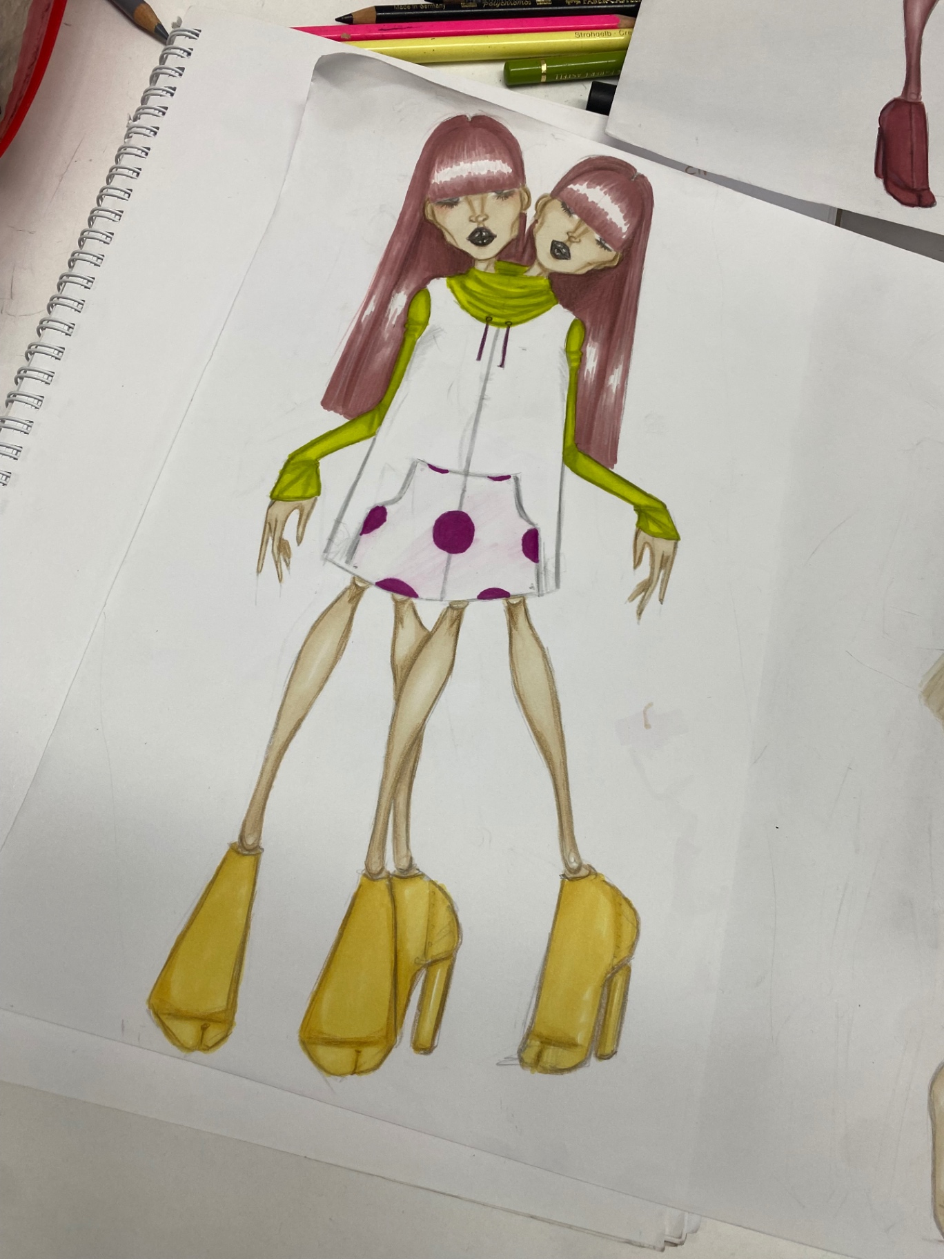 Student illustration — first year 15